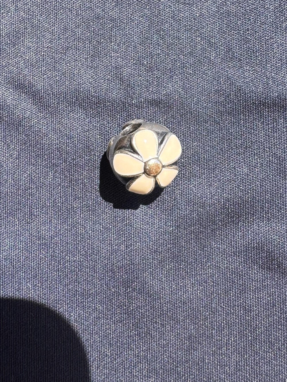 Pandora Flower Stopper Charm - Picture 2 of 3